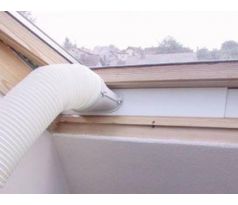 Těsnění oken pro mobilní klimatizační jednotky PVC bílá